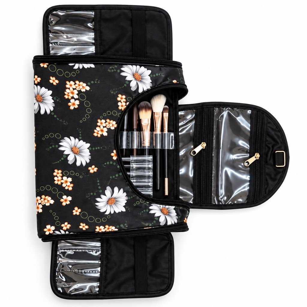 Makeup brush organizer