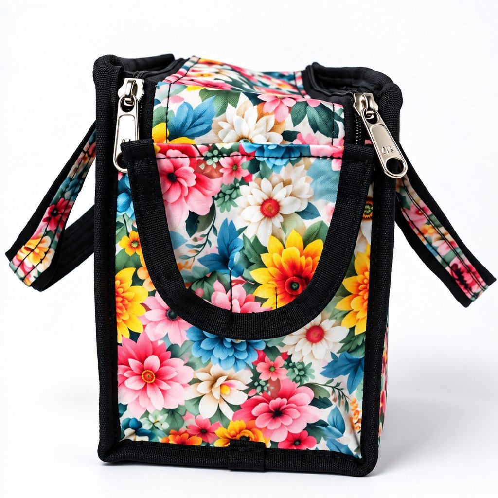 Floral utility bag