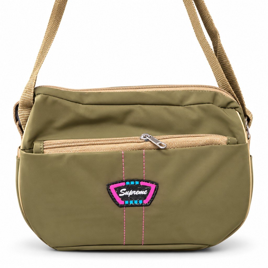 Olive crossbody sling bag